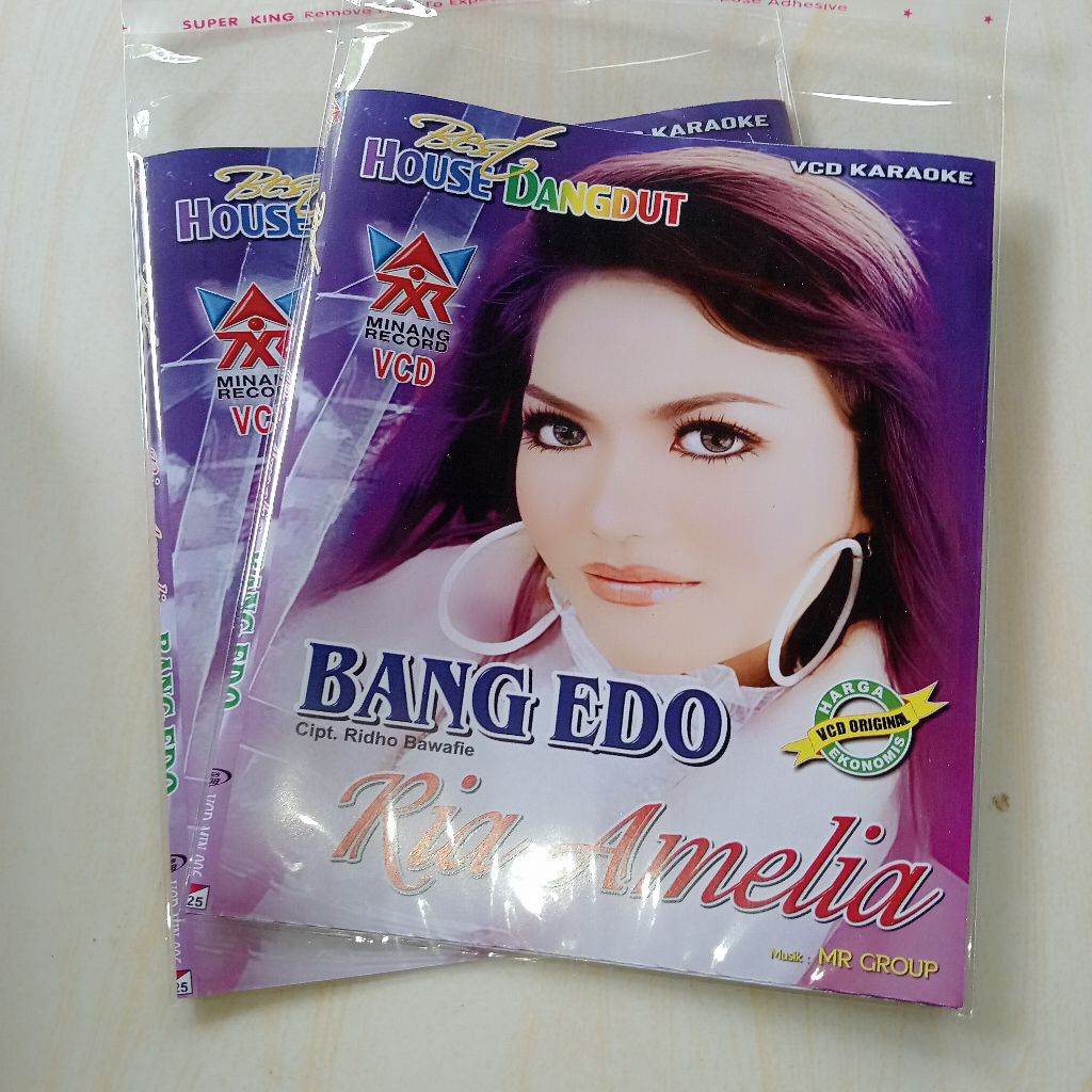 VCD RIA AMELIA BANG EDO (VCD KARAOKE DANGDUT MINANG) [MIN-006]