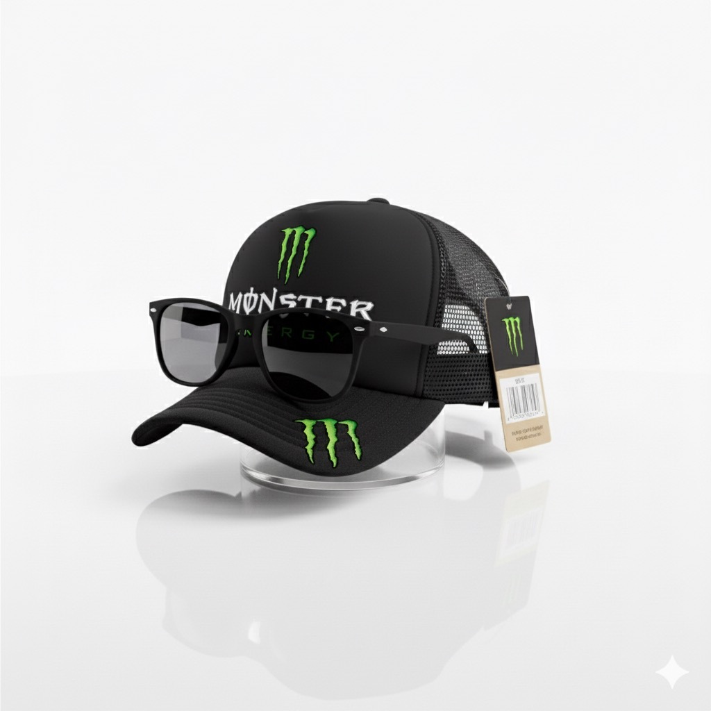 TGR Caps Topi Trucker MONSTER ENERGY - Topi Distro SPONSOR MOTO GP Logo - Topi SPONSOR MOTO GP Premi