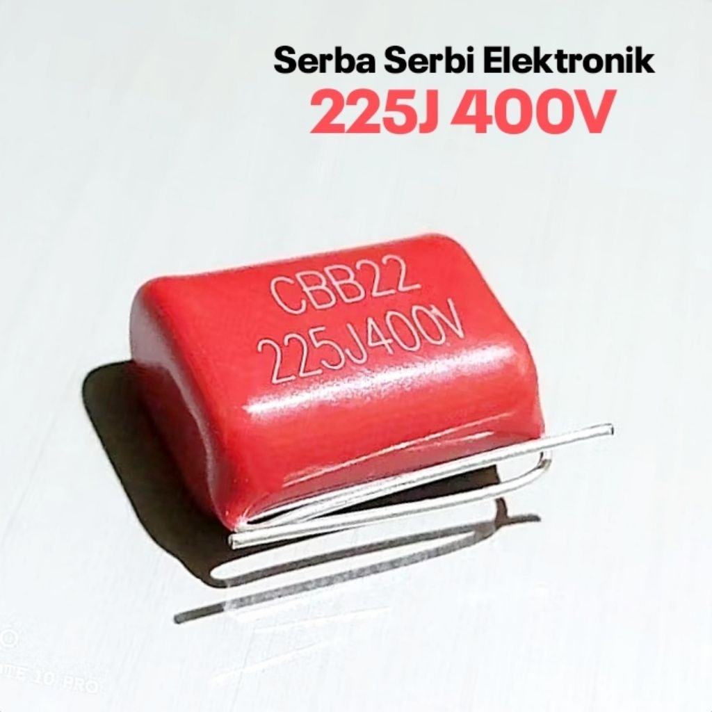 CAPASITOR MILAR 225 400V MYLAR 225J 400V