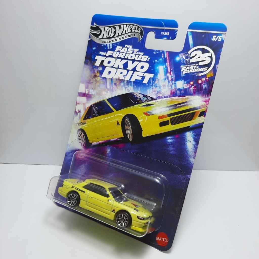 Hotwheels Nissan Silvia S13 Hotwheels Silver Series