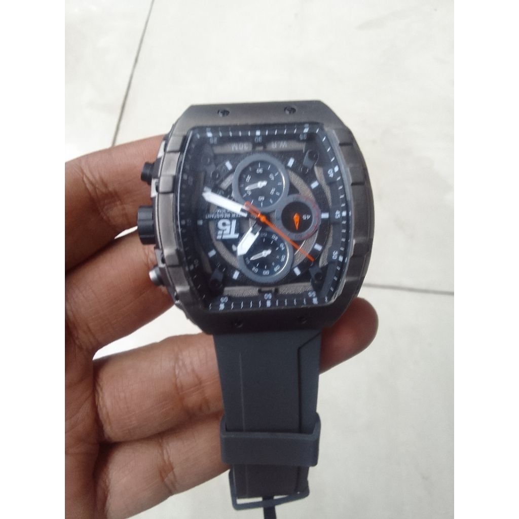 Jam tangan pria T5 3856 original  model sporty dan terbaru