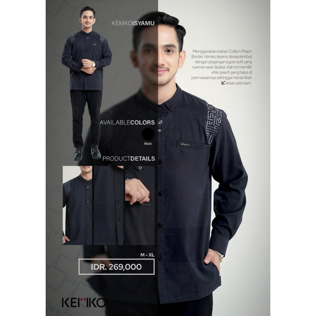 Rabbani - KEMKO ISYAMU HITAM PDK rabbani ori