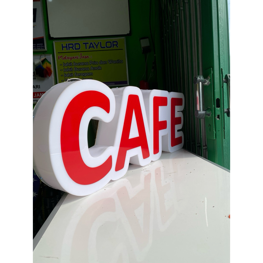 Neon Box Huruf Timbul Terdekat