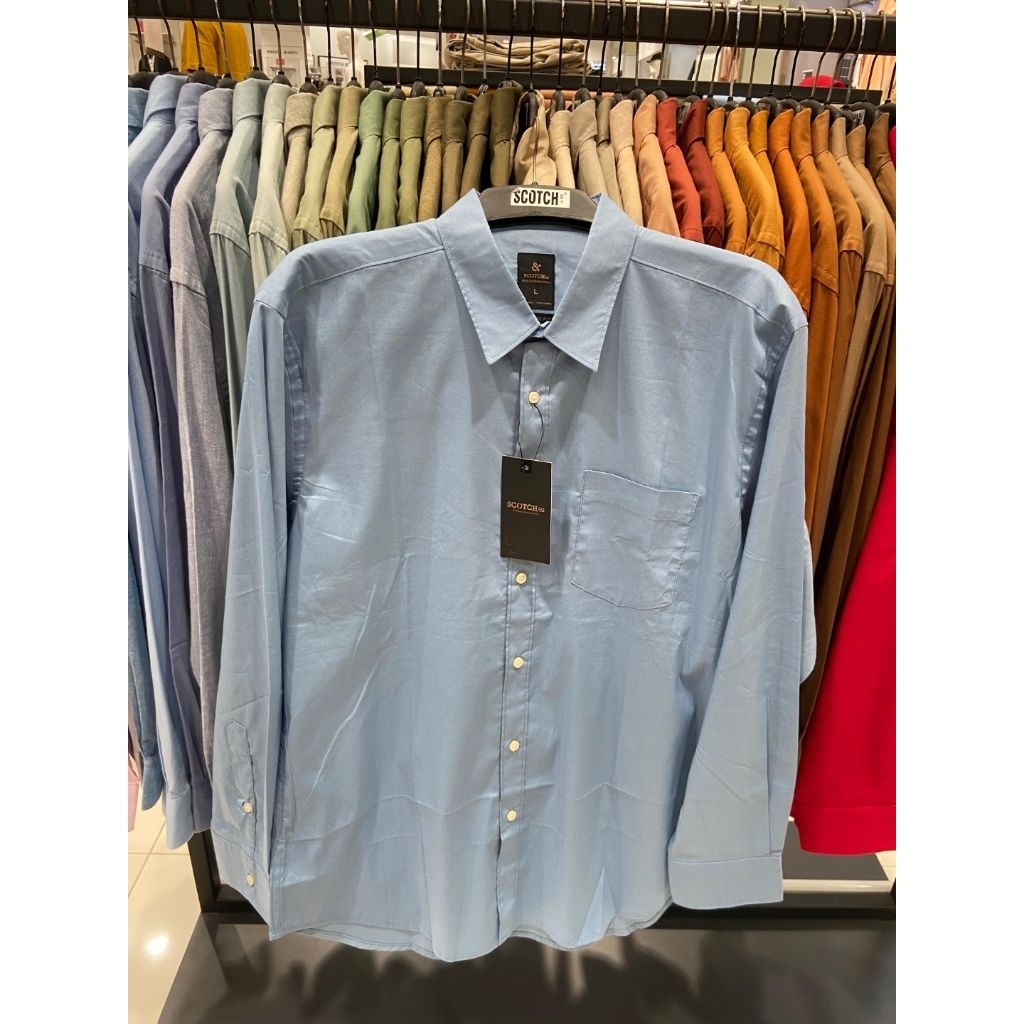Kemeja Panjang Pria Scotch Original