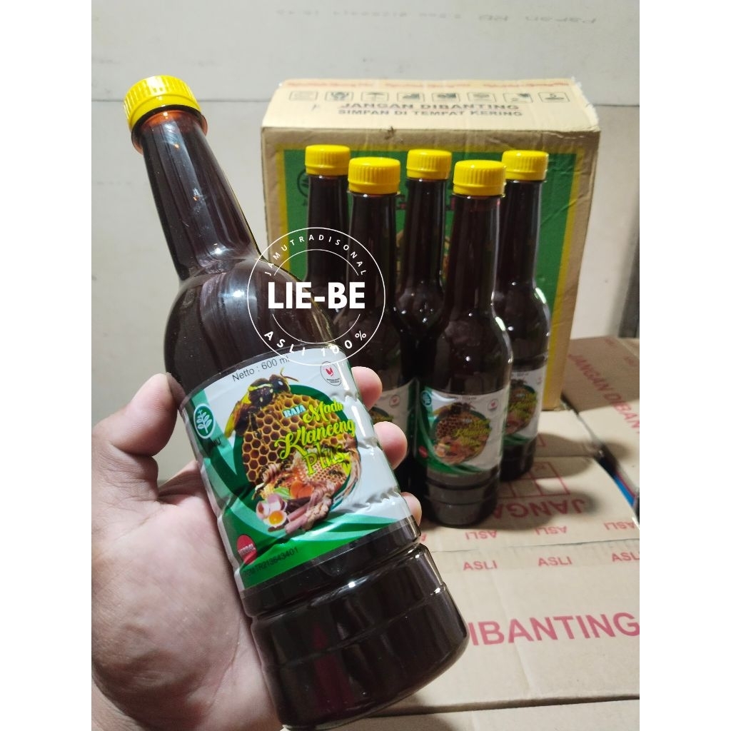 RAJA MADU KLANCENG PLUS 600 ML"ASLI"100%JAMU TRADISIONAL PEGAL LINU ASAM URAT