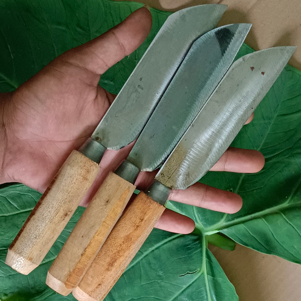 pisau dapur tanggung tiger pisau dapur sedang baja tiger murah produk umkm