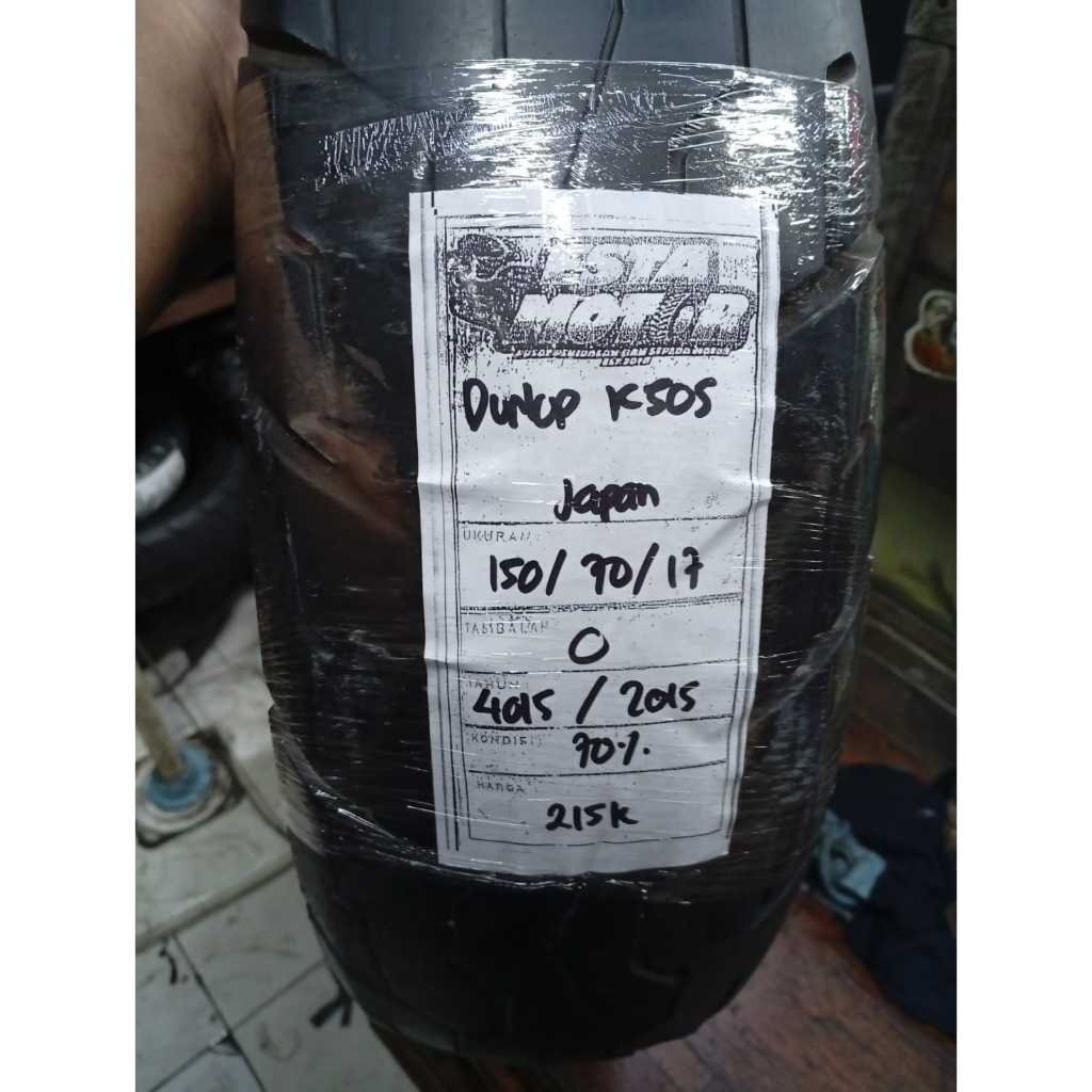 BAN COPOTAN DUNLOP K 505 RING 17 UKURAN 150 70 17 KODE4015
