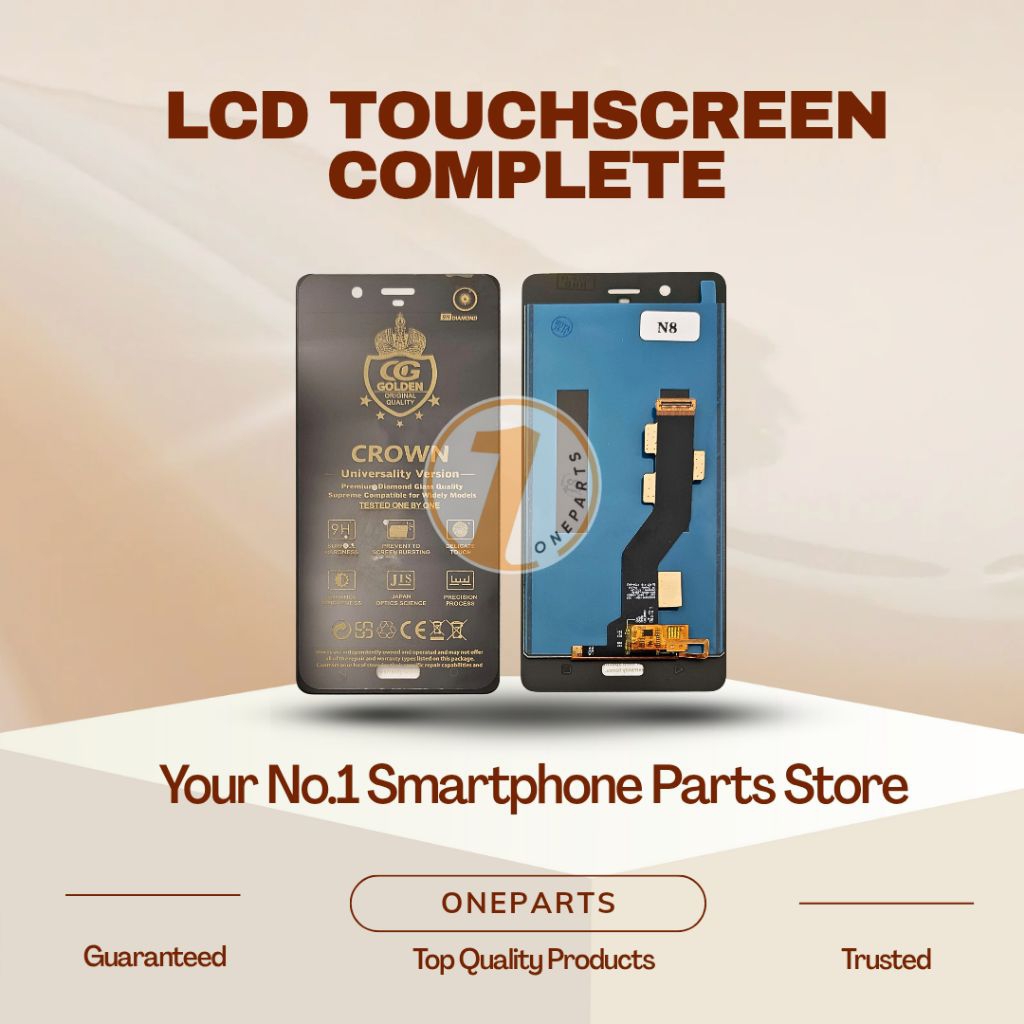 LCD TOUCHSCREEN NOKIA 8 COMPLETE