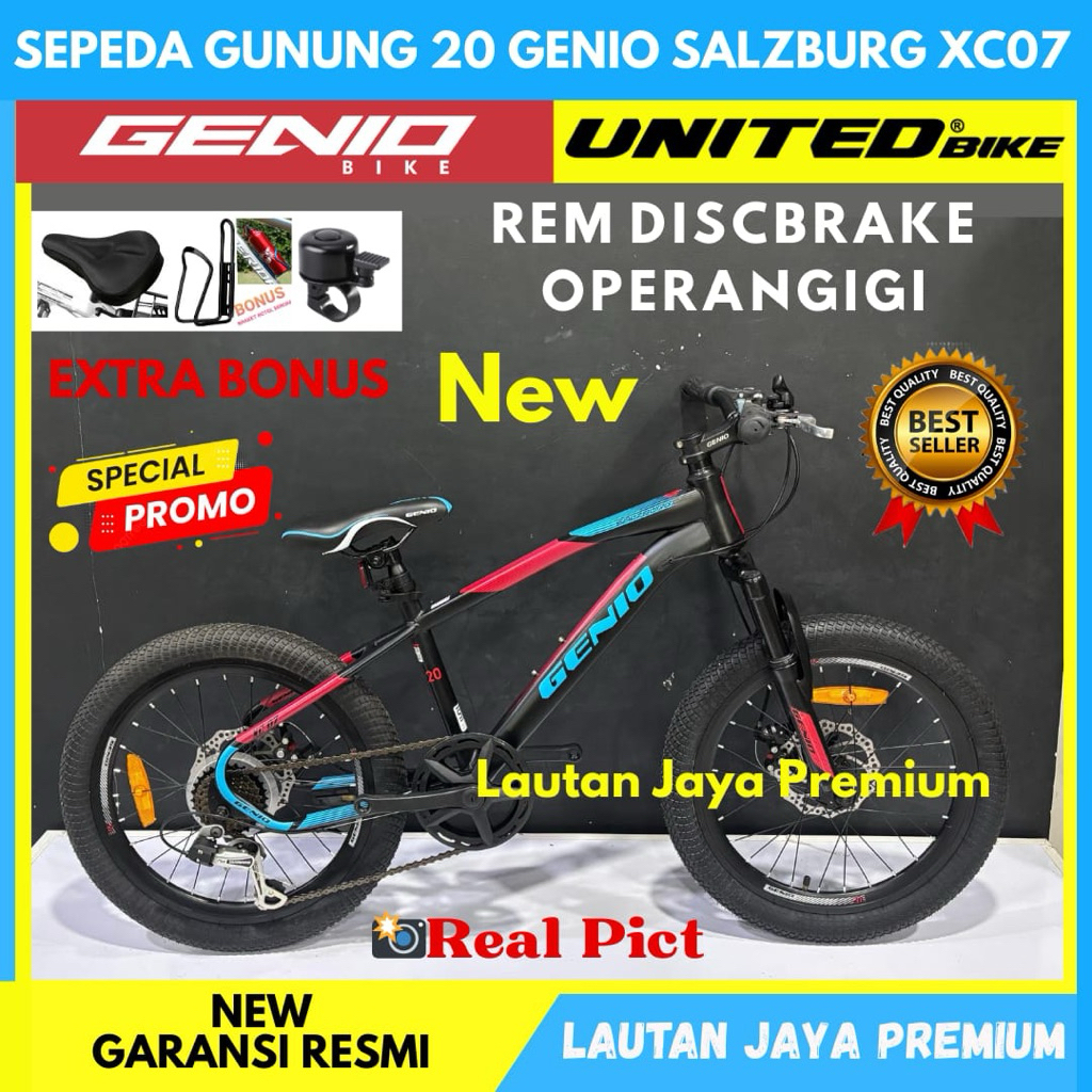 Sepeda Gunung 20 MTB Genio Salzburg XC 07 BY United