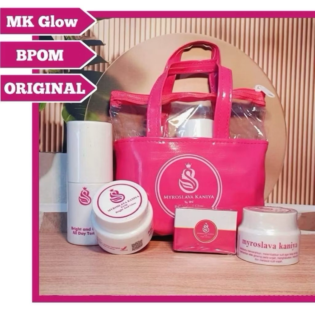 Mk glow by MK 100% original asli/ skincare mk glow/paket mk glow