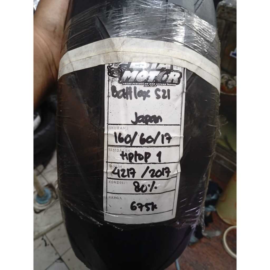 BAN COPOTAN BATTLAX S 21 RING 17 UKURAN 160 60 17 KODE4217