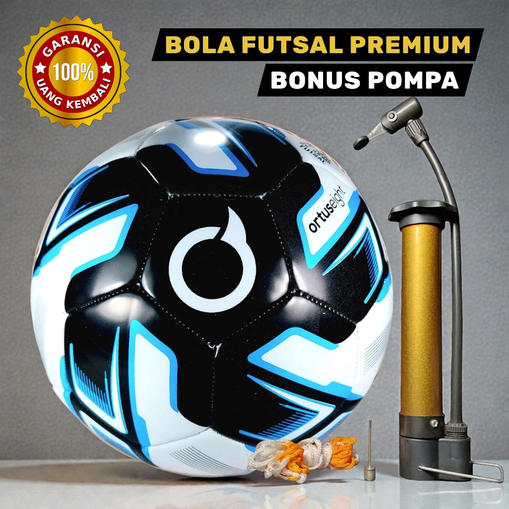 Bola Futsal Size 4 Ortuseight Bonus Pompa