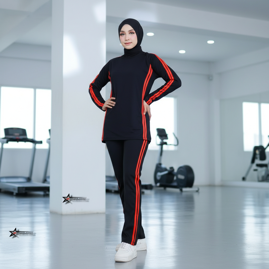 Setelan baju senam  / Setelan Olahraga wanita / setelan baju senam wanita