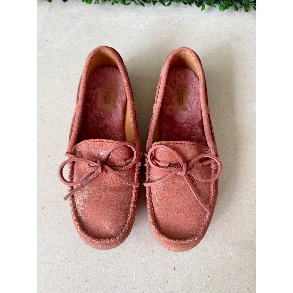 Flat Shoes Ank UGG Alana Shimmer Moccasin Originala