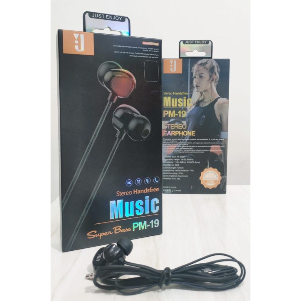 HANDSFREE JBL PM-19 SUPER BASS