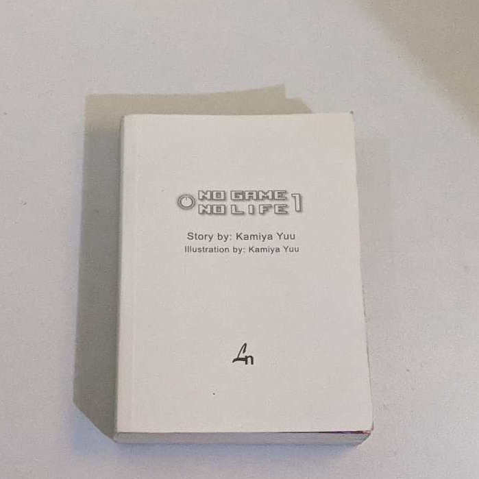 Preloved Original Light Novel No Game No Life Bahasa Indonesia