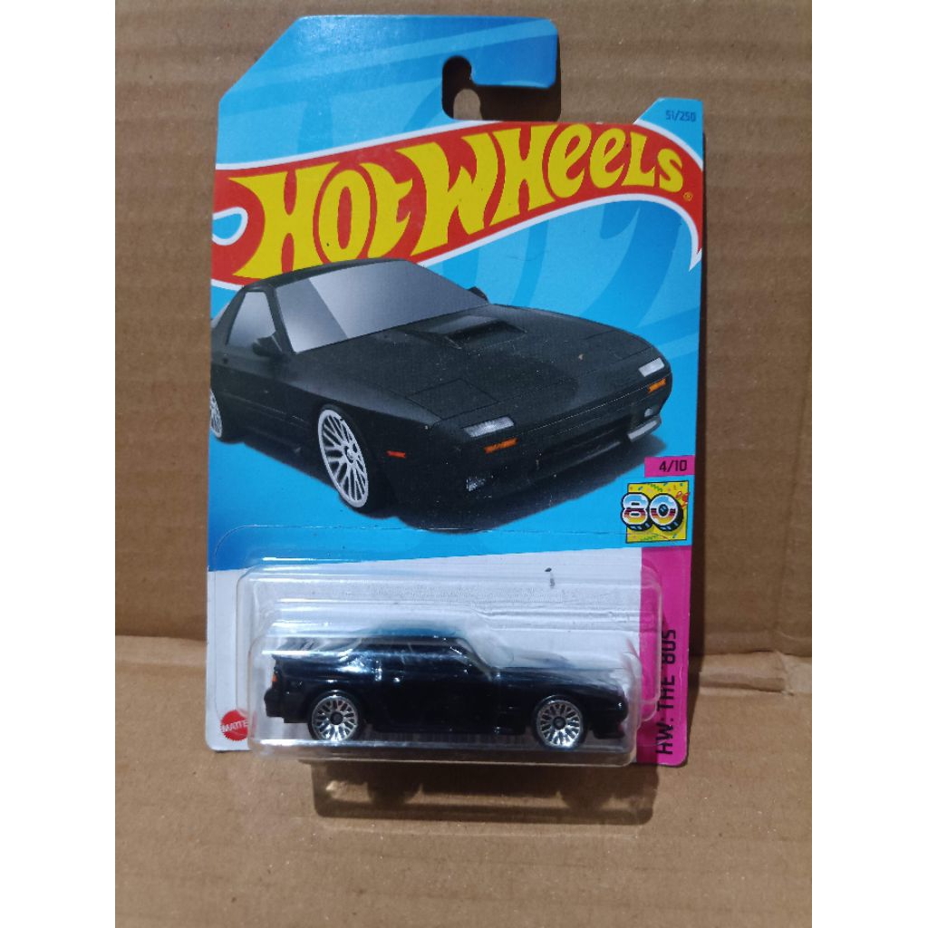 hotwheels mazda savanna rx-7 hitam
