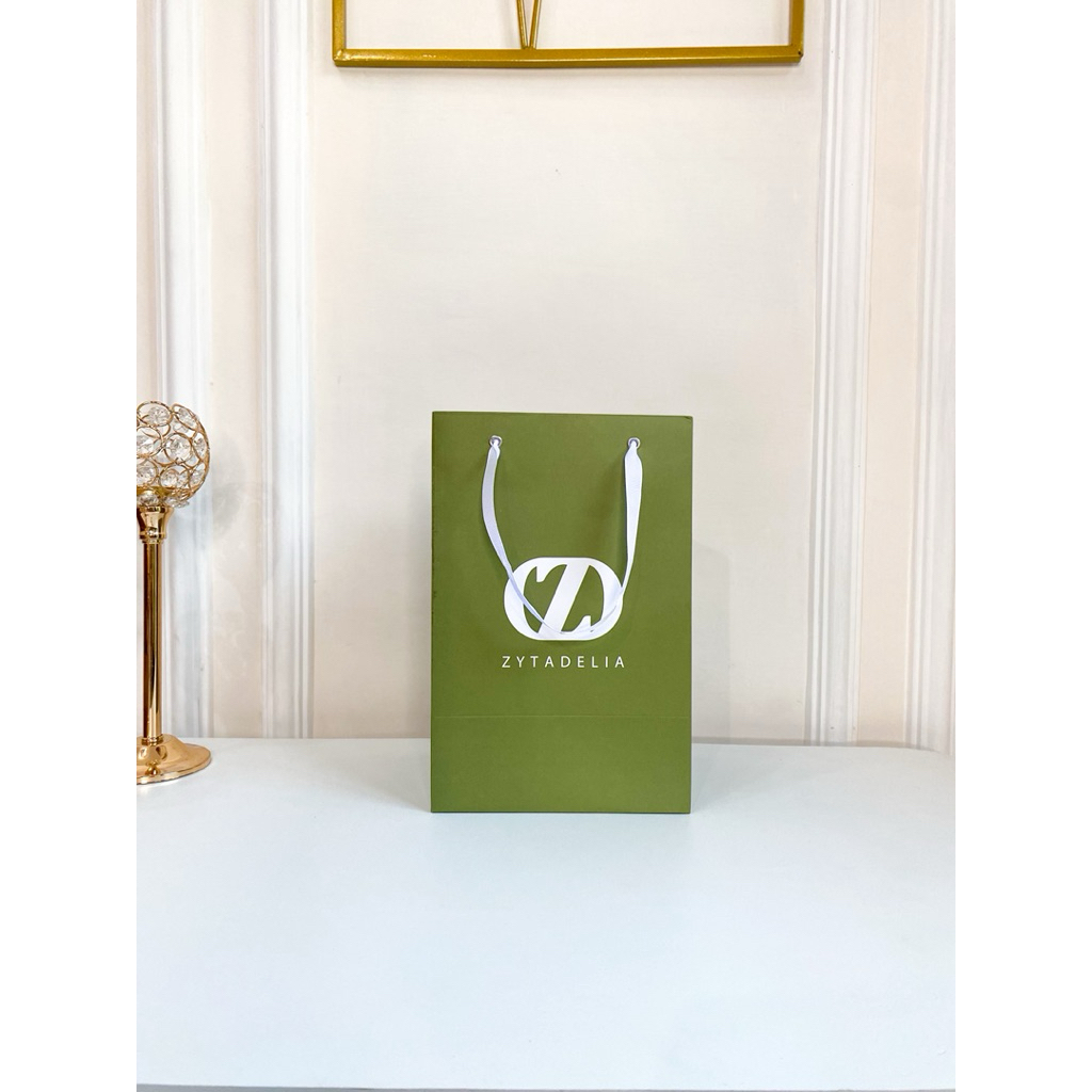 Zytadelia Official Paper Bag Original Store Size Small - Kantong Belanja ZD Authentic Bungkus Kado H