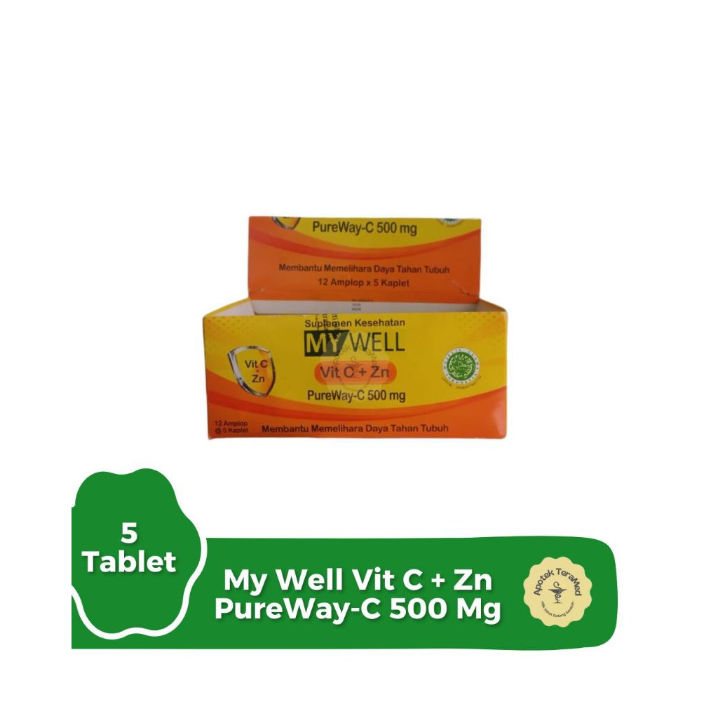 My Well Vitamin C + Zinc - Strip 5 Kaplet