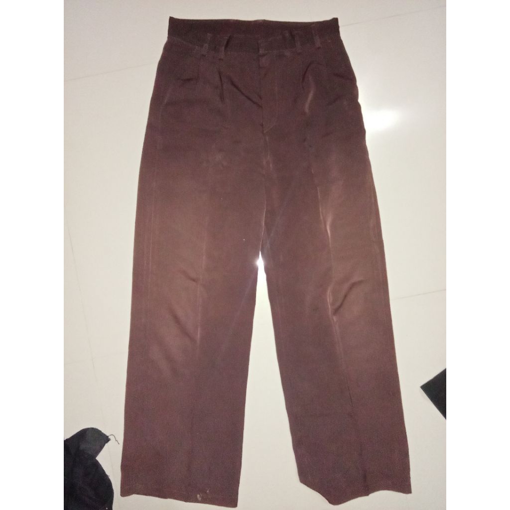Preloved Celana cokelat (Celana guru)