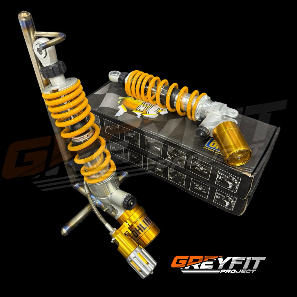 shock ohlins copy vietnam 1:1 klik fungsi atas bawah size330mm