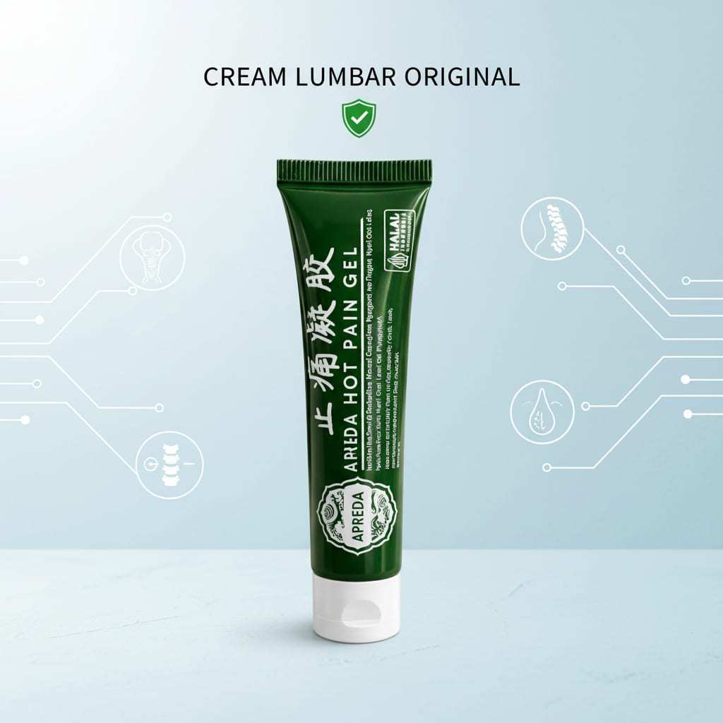 Lumbar Gel Original APDMP Salep Nyeri Pinggang & Sendi - Cooling Gel Lumbar Spine Original