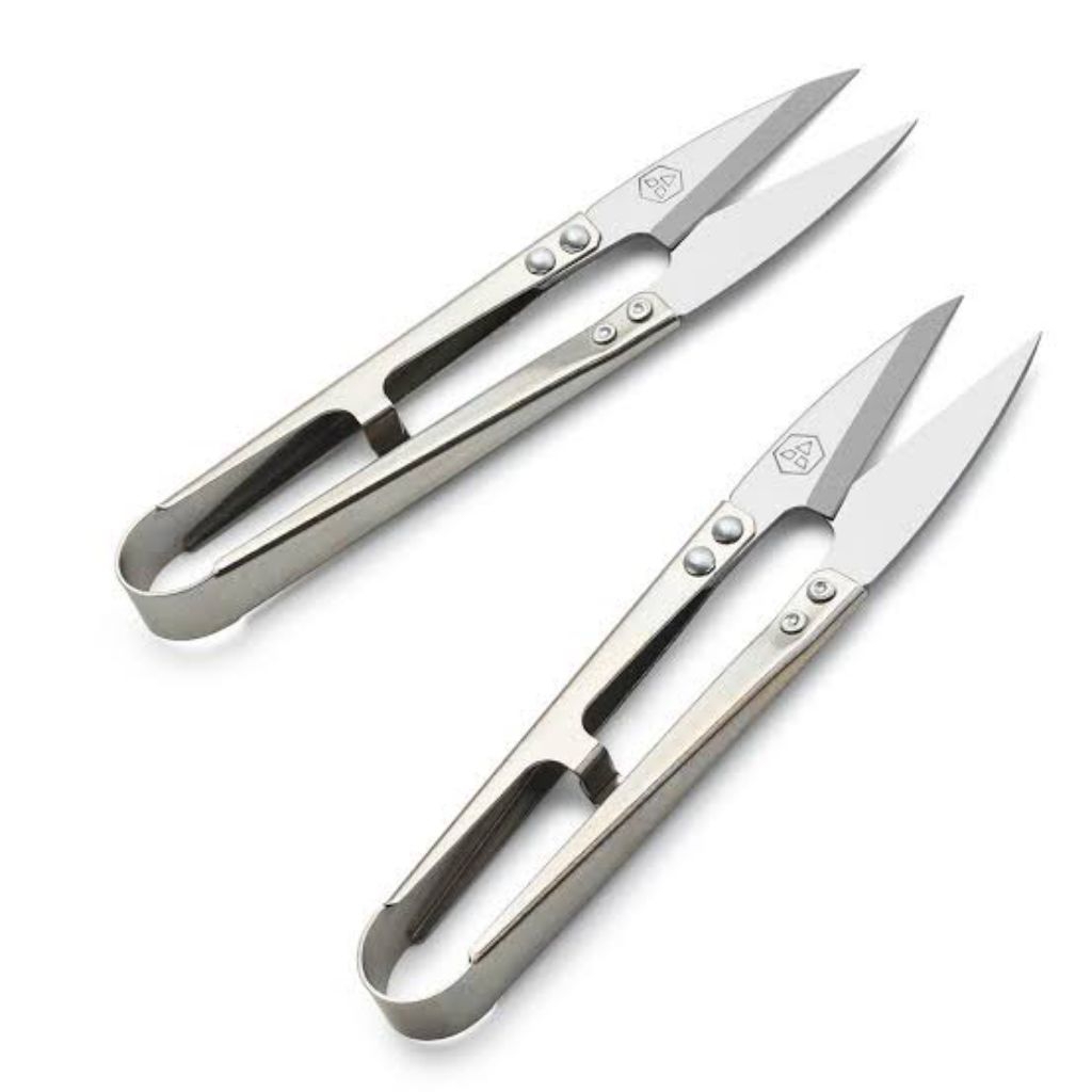 Gunting Benang Jahit PIN 1433 Stainless Steel - Gunting Cekris, Tajam, Tahan Karat