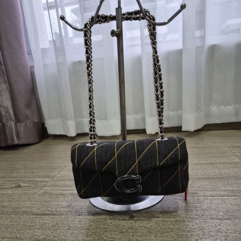 Tas sling shoulder rantai COACH preloved