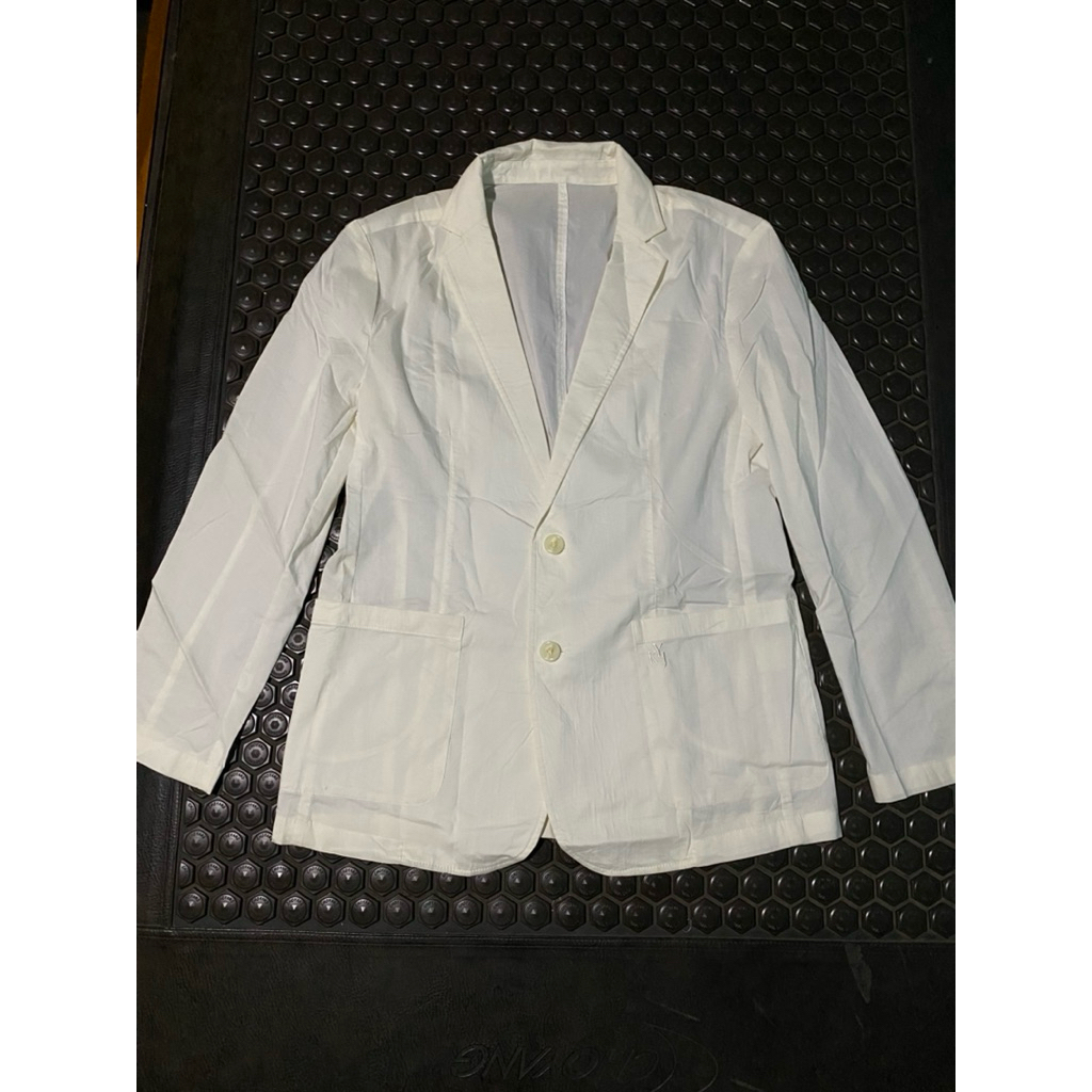 BLAZER JAS CASUAL PUTIH TULANG KIM YOUNG JOO KYJ GOLF MEWAH BRANDED