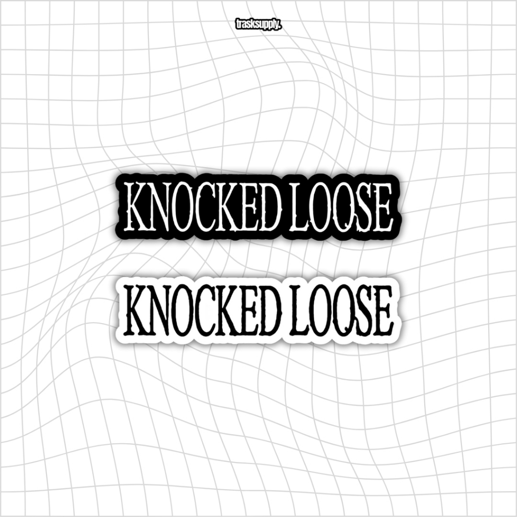 Sticker Knocked Loose - STICKER BAND