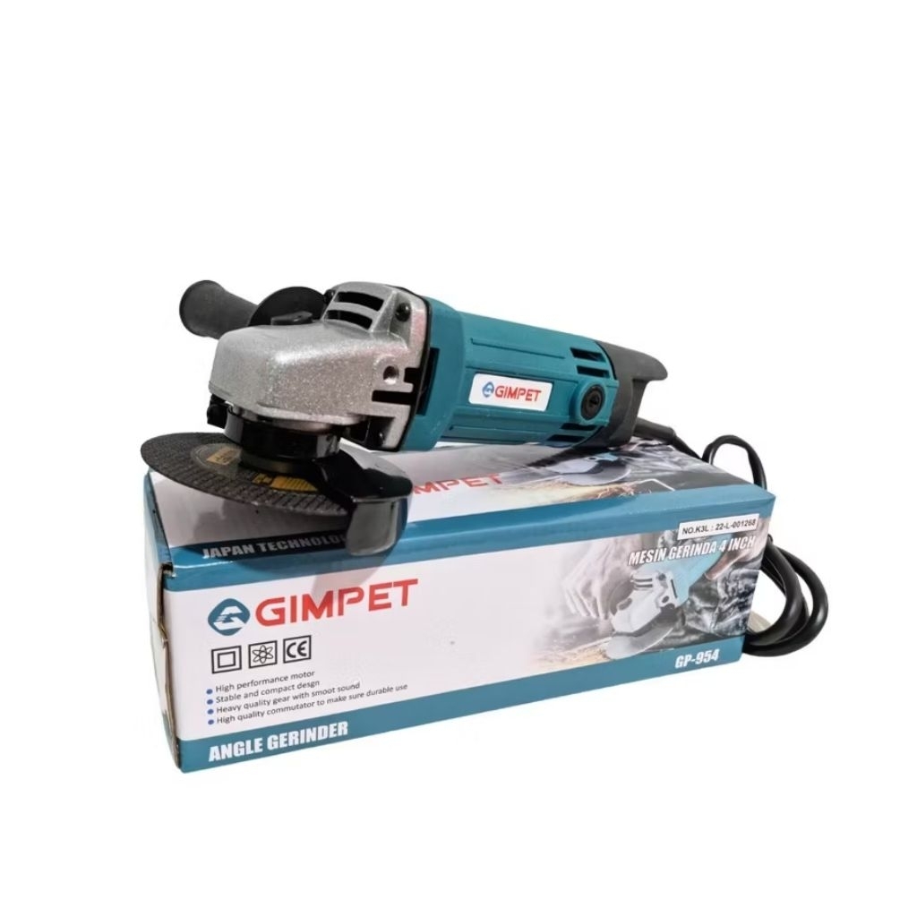Gerinda gimpet 4" gerinda tangan