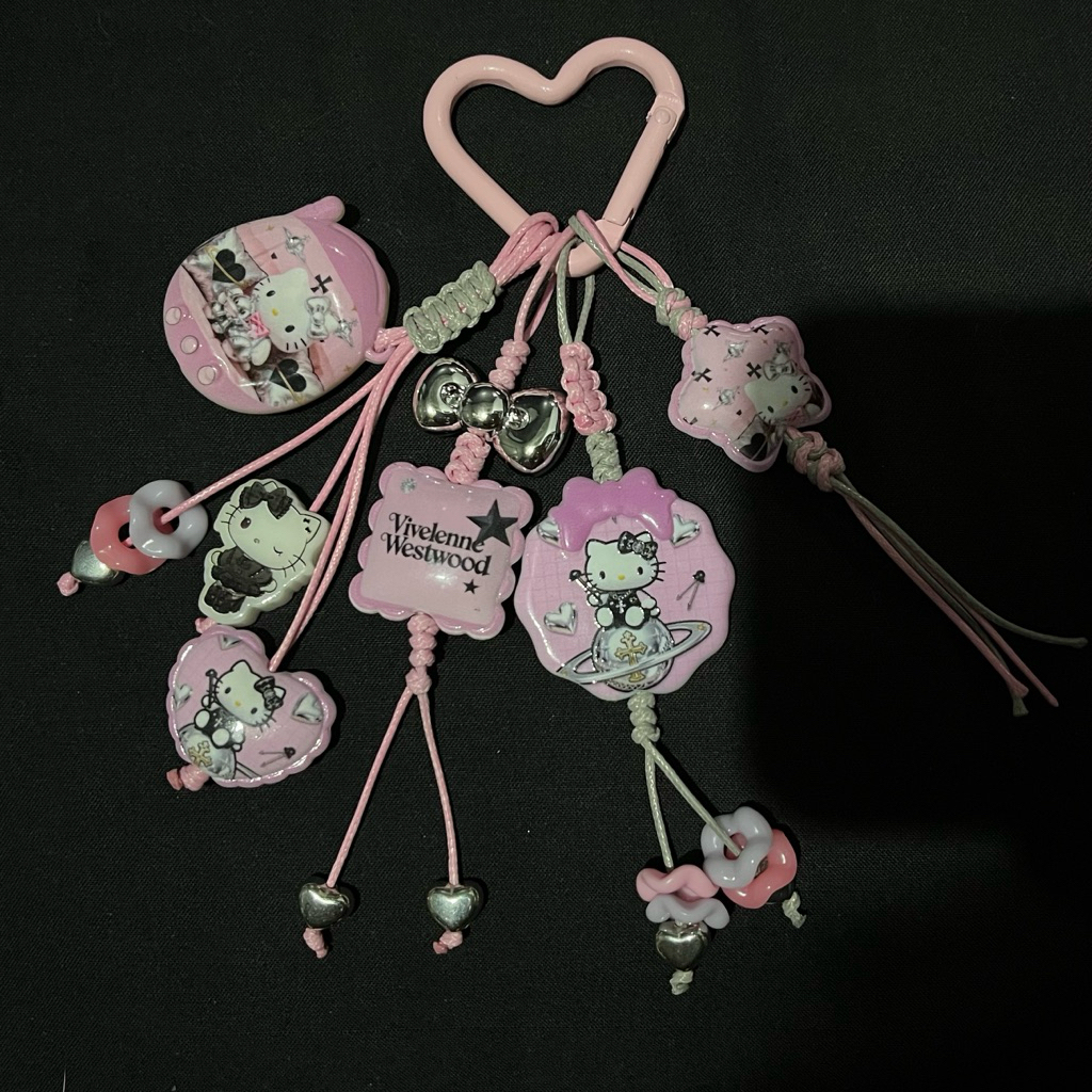 BAG CHARM ACRYLIC RONCE TALI