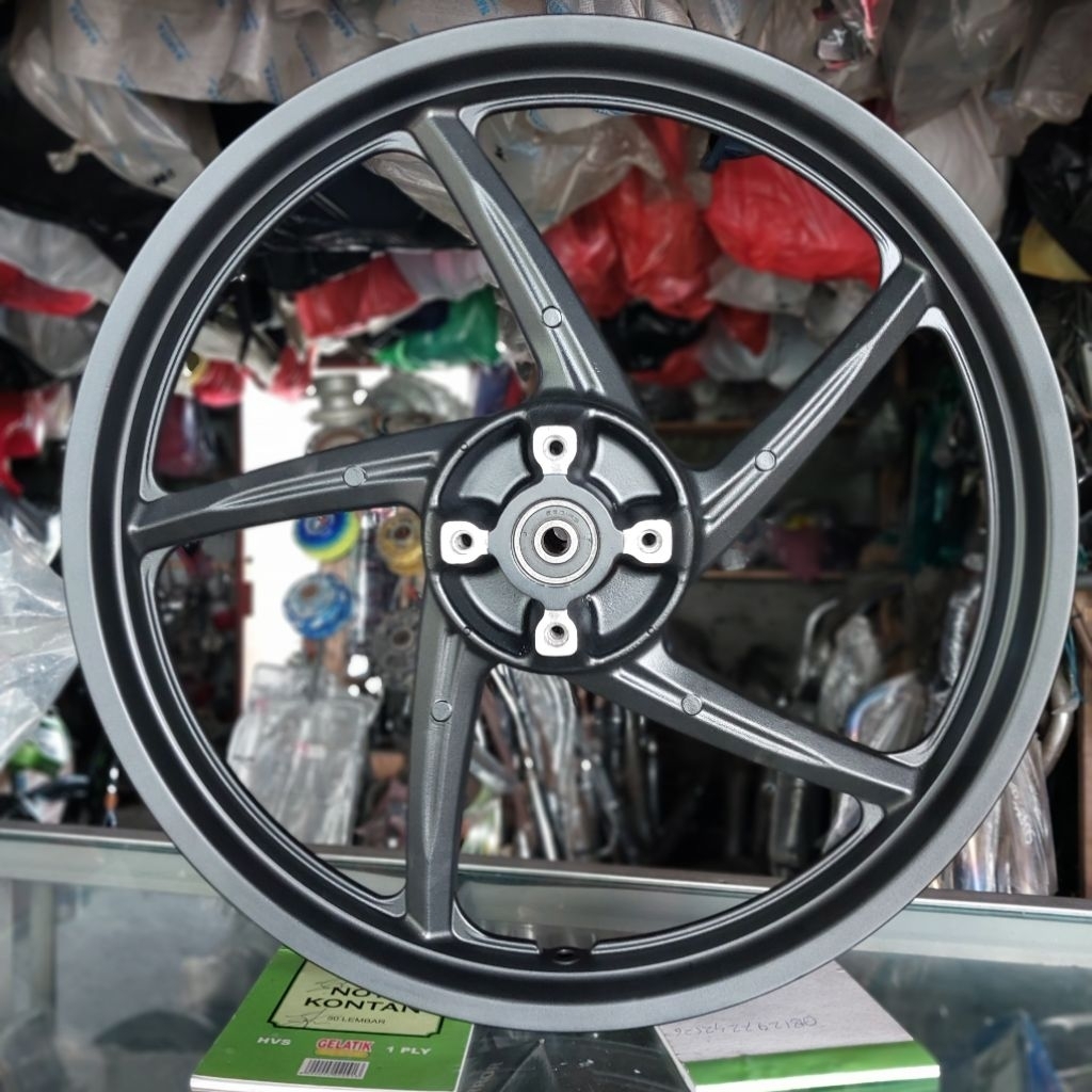 velg belakang supra 125 dobel disk velg belakang supra 125 fi velg blade 125 dobel disk original hon