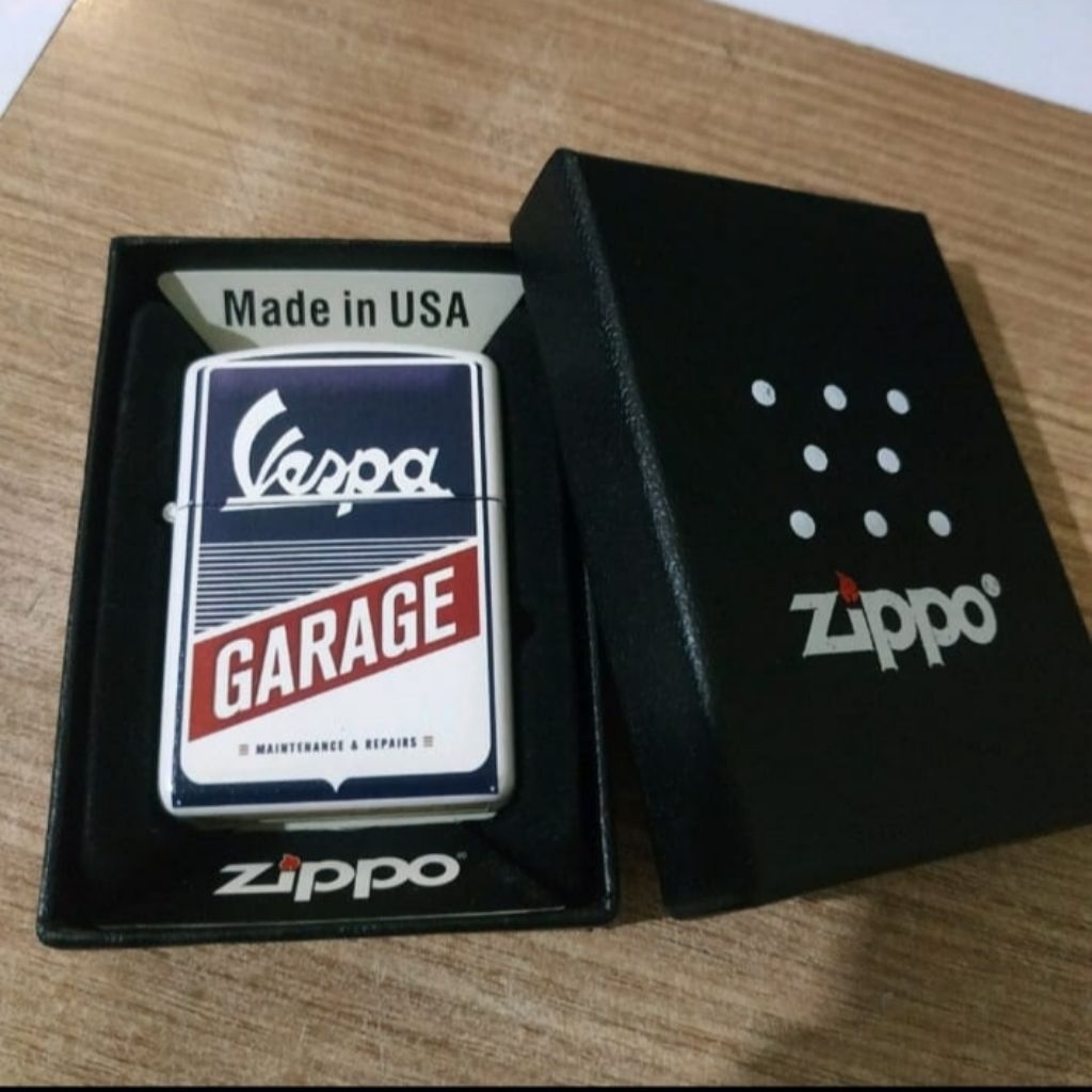 Korek api Zippo UV Print Logo Vespa