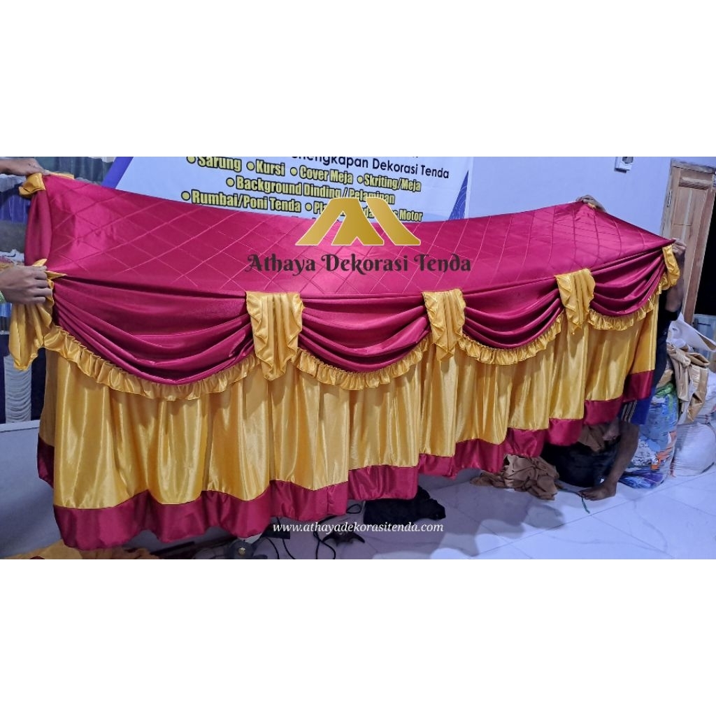 Cover/Sarung/Taplak Meja Poni, 150x80x80