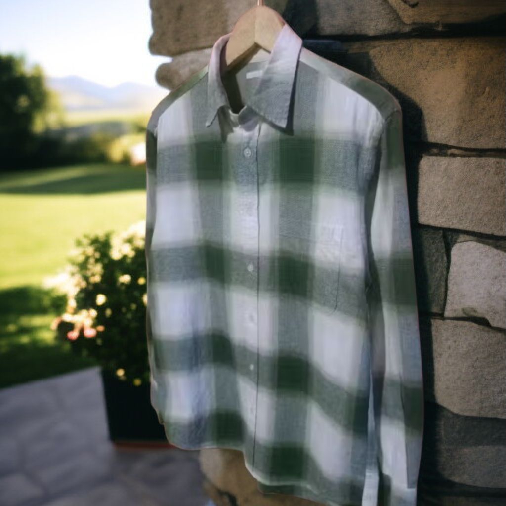 flanel GU Uniqlo veterano size XL