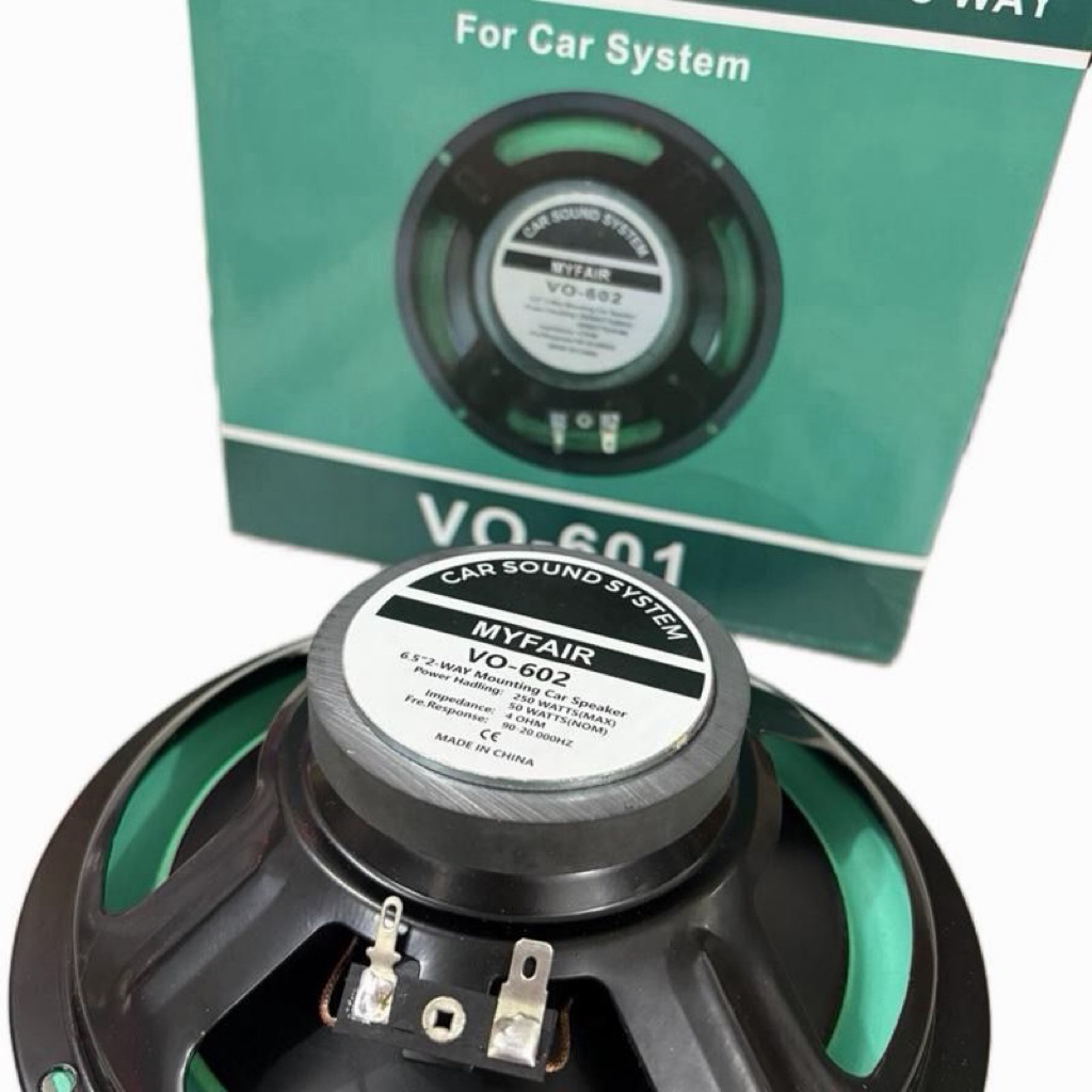 Speaker Subwoofer Mobil HiFi 6.5 Inch 6 1/2 inch 250W MYFAIR VO-601 /  Subwoofer Aktif Mobil Murah /