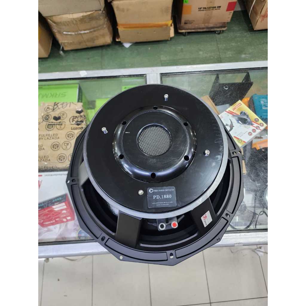 SPEAKER PD1880 DM PRO DOUBLE MAGNET / DOBEL MAGNET UTUH / PD1880DM / PDM1880 DM – 18 INCH – VC 5 IN – SUBWOOFER PD 1880 PRO