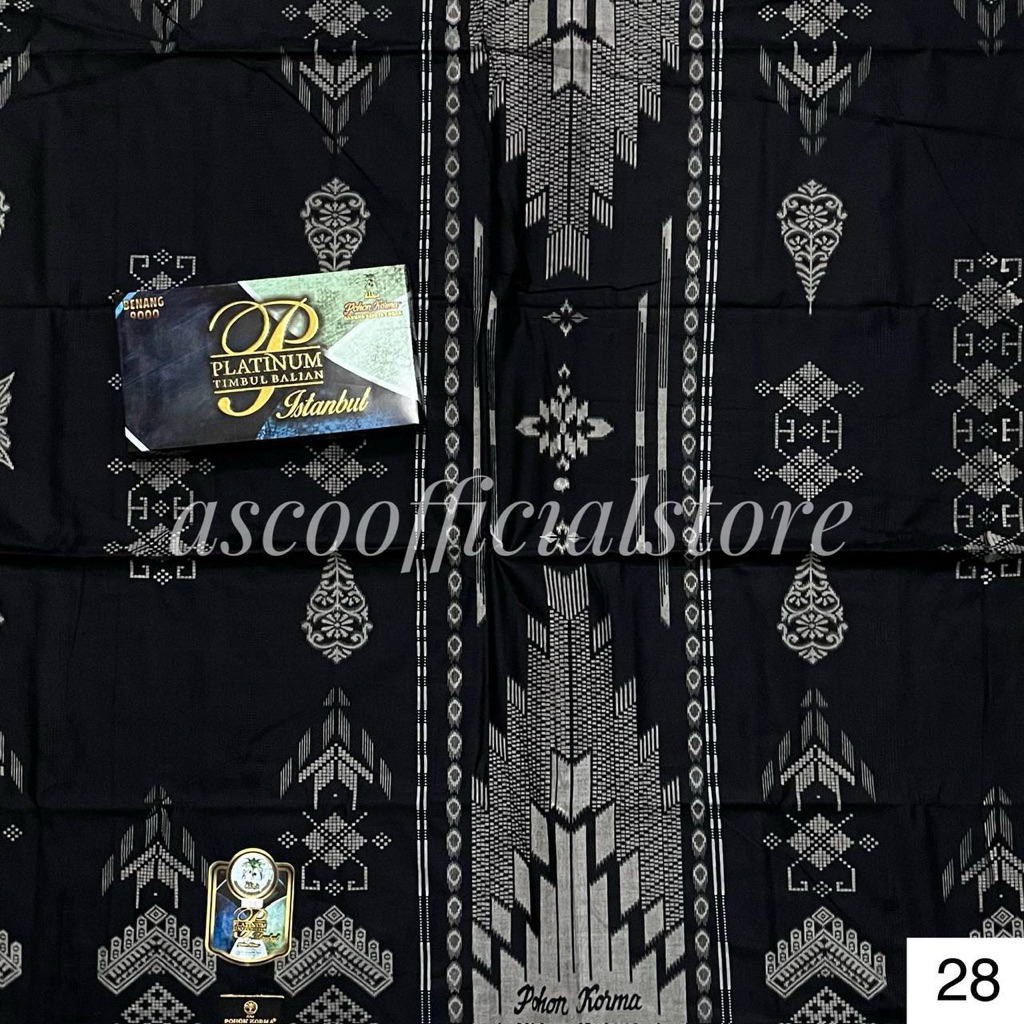 SARUNG POHON KURMA ISTANBUL GOLD BALIAN KEMBANG TIMBUL TERMURAH