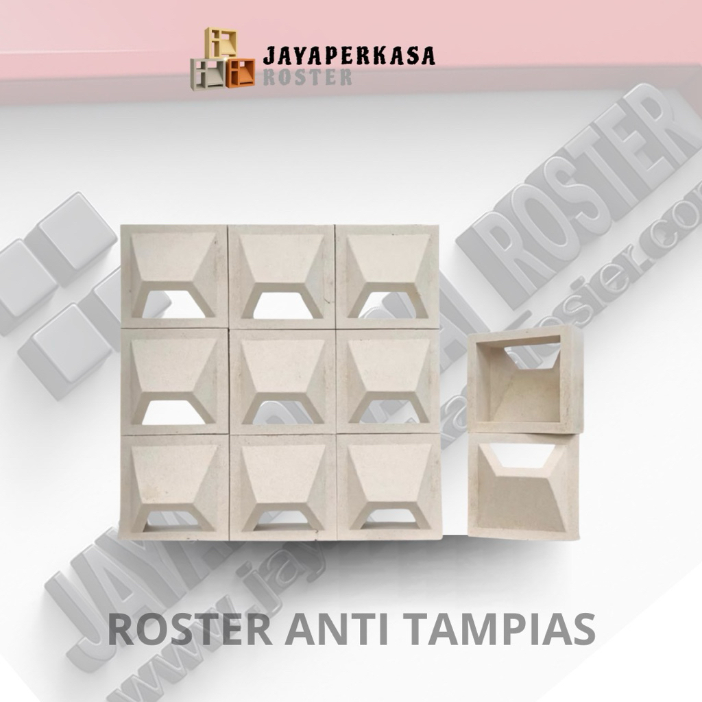 Roster beton,roster minimalis,Roster beton minimalis,Roster putih,roster merah,roster abu,bata Roste