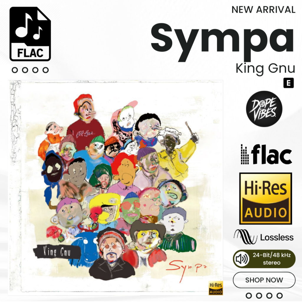Sympa (2019) King Gnu Album Lagu FLAC Hi-Res Lossless 24-Bit/48 kHz