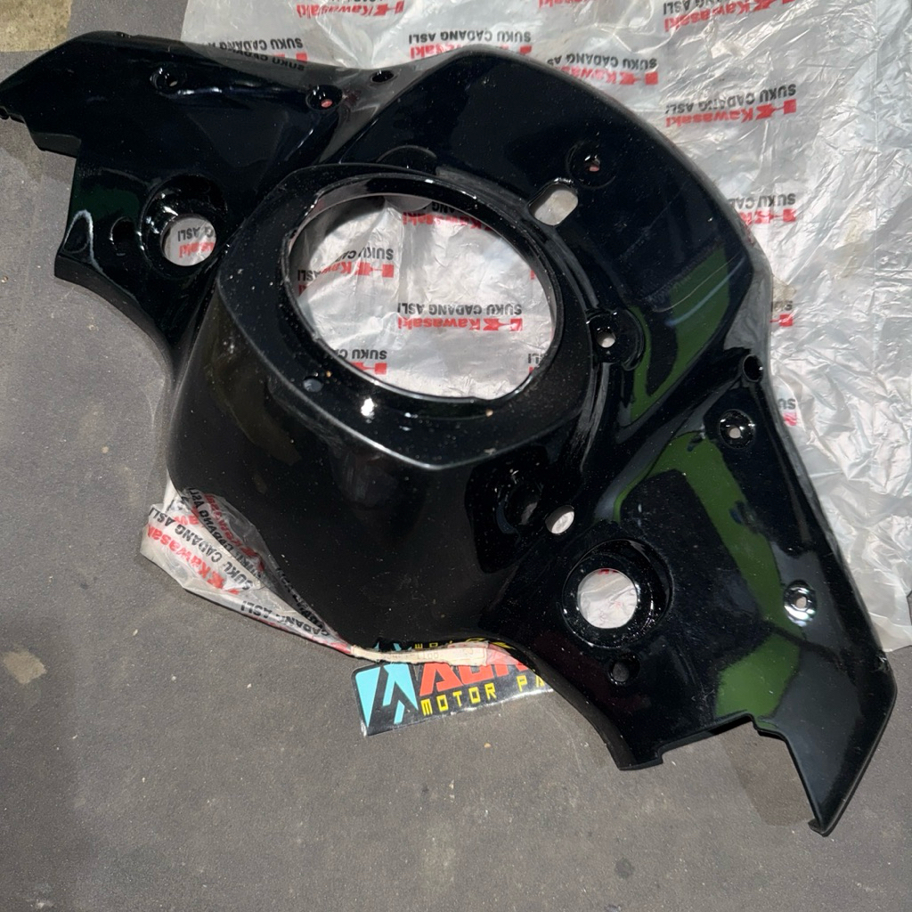 Batok Lampu Bawah Kaze R Hitam Original Kawasaki