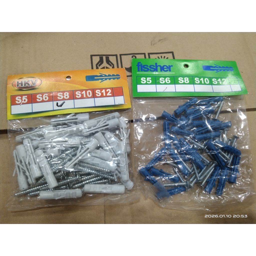 Sekrup Fisher S6 dan S8 / Fiser + Secrup di kota Pontianak