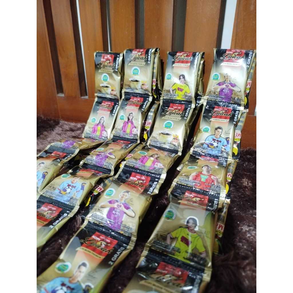 kopi luwak kopi hitam murni 3 renteng/45pcs