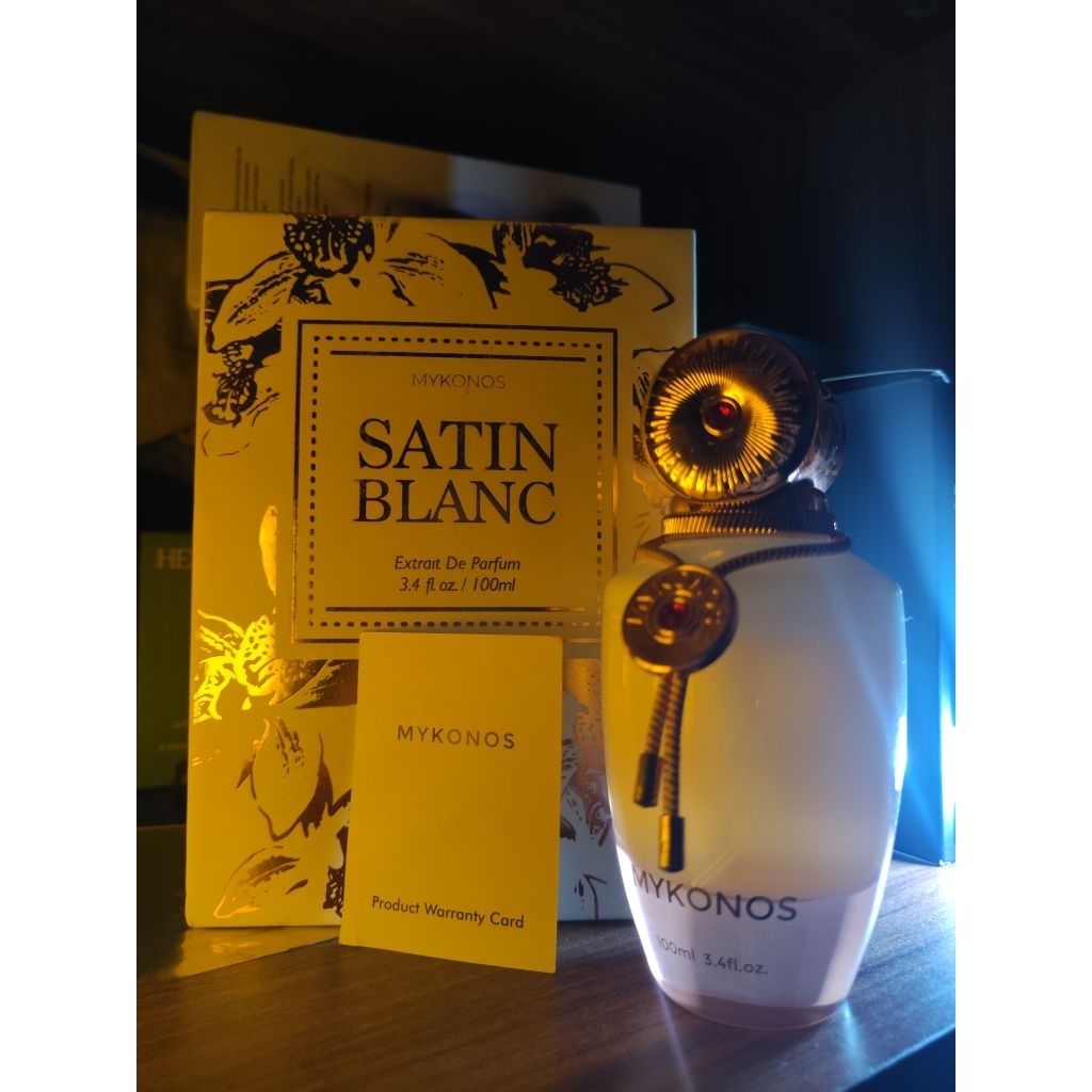 preloved mykonos satin blanc