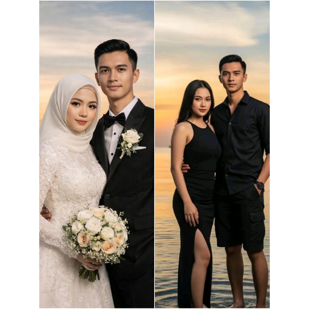 Jasa Edit Foto Estetik - Edit Foto Wedding, Foto Keluarga & Wisuda (Proses Cepat)