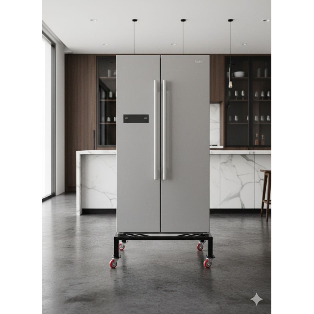 Tatakan kulkas roda kulkas 1 pintu atau 2 pintu lemari es