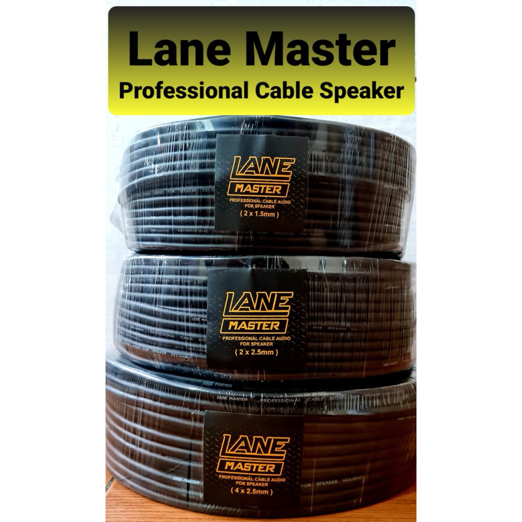 Kabel Speaker 4x2.5 Lane Master (meteran)