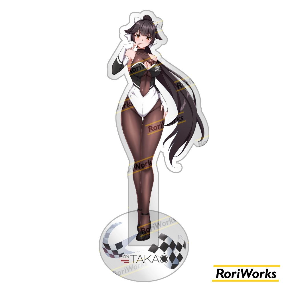 Acrylic Standee Figure Anime - Takao (Race Queen) | Azur Lane