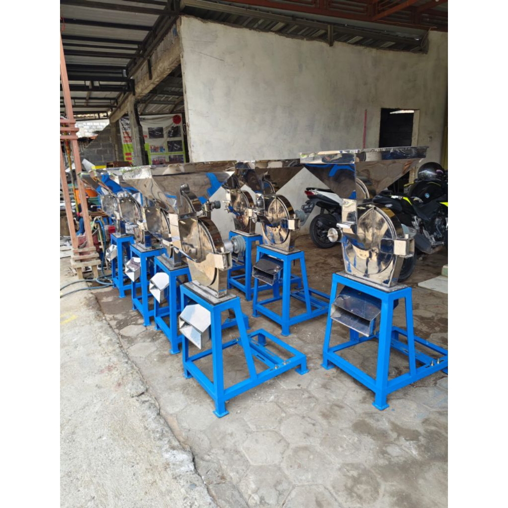 mesin penepung stenlist/disk mill